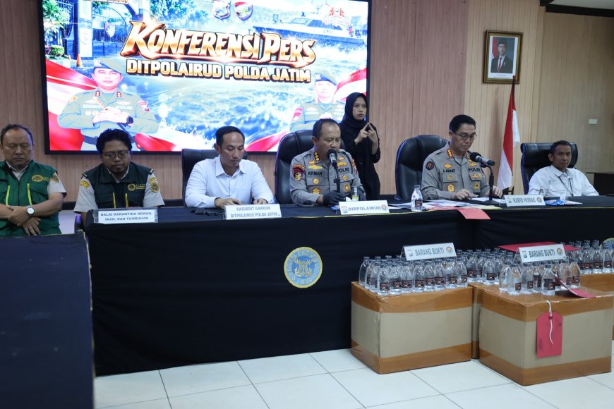 *Polda Jatim Ungkap 4 Kasus, dari Satwa Dilindungi hingga Dugaan Penyelewengan BBM Jenis Solar*