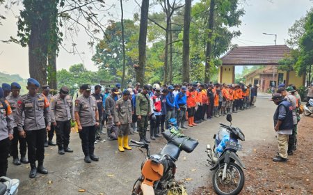 Antisipasi Karhutla Susulan Gunung Welirang, Polres Mojokerto Dirikan Posko dan Siagakan Personel Brimob